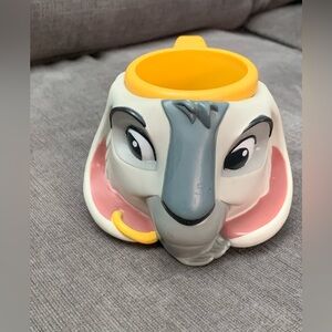 Applause Disney's Hunchback of Notre Dame Djali the goat figural plastic cup
